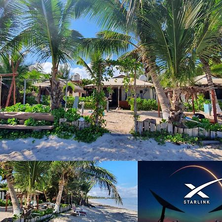 Lunazul Eco-Cabana Frente Al Mar Mahahual Extérieur photo