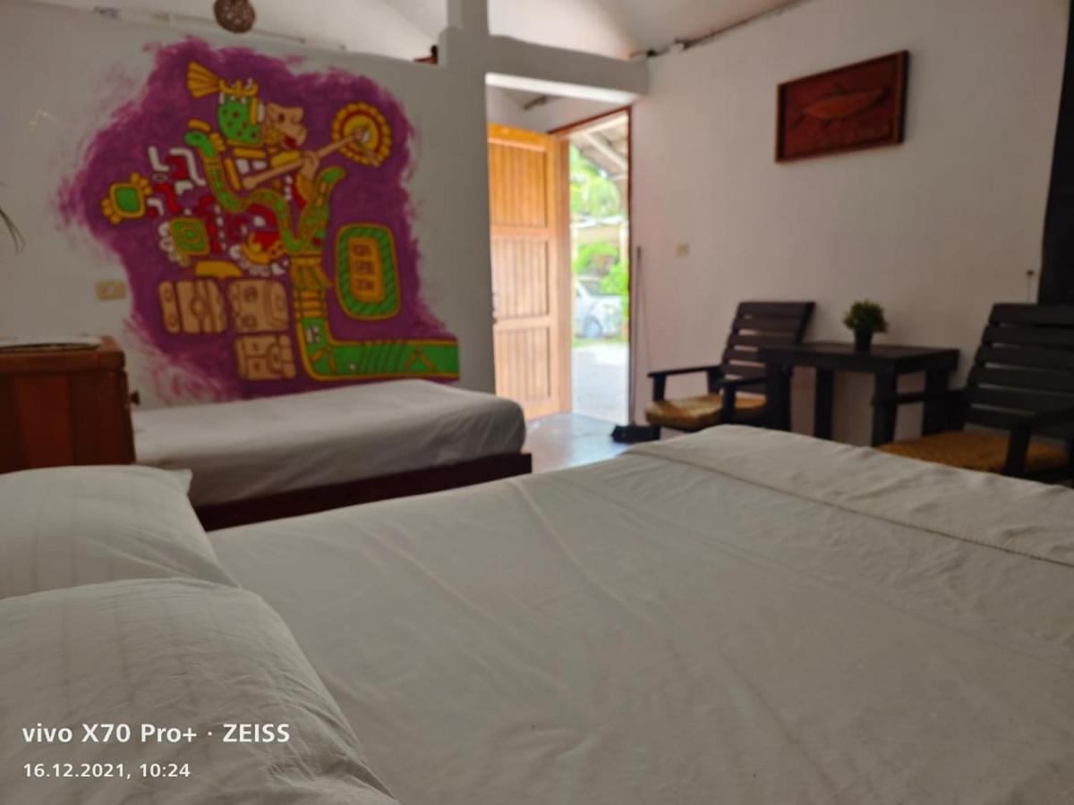 Lunazul Eco-Cabana Frente Al Mar Mahahual Extérieur photo