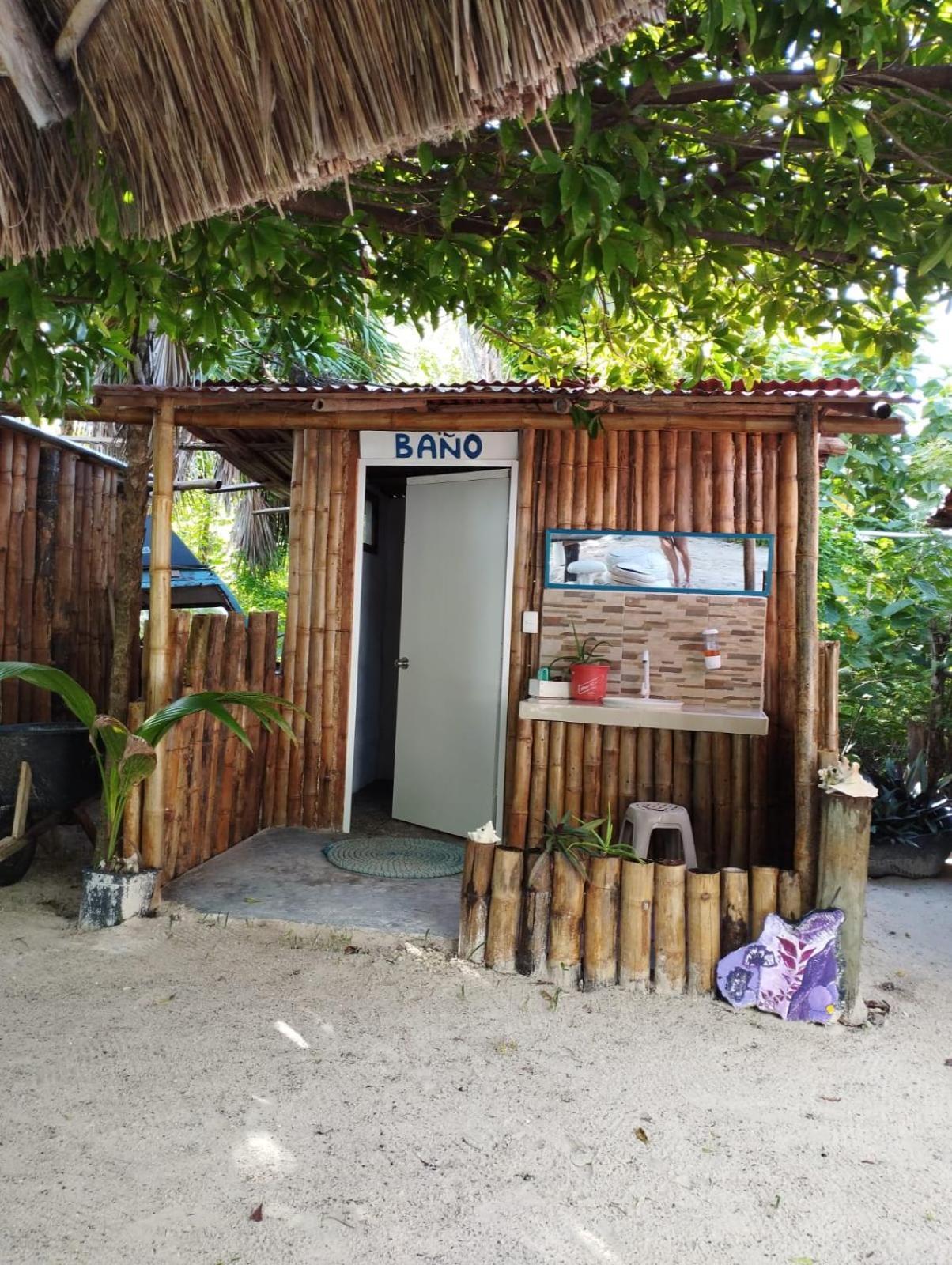 Lunazul Eco-Cabana Frente Al Mar Mahahual Extérieur photo