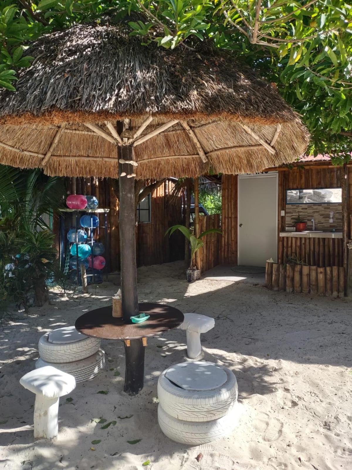 Lunazul Eco-Cabana Frente Al Mar Mahahual Extérieur photo